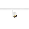track spot LIGHT EYE� 2.0 round IP20, black, white, lacquered dimmable