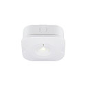 Loftlampe P-LIGHT firkantet IP20, hvid 