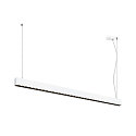 Pendel GLENOS� PRO IP20, sort, hvid d�mpbar