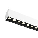 SLV Loftlampe GLENOS� PRO UGR < 19, egnet til VDU-arbejdsstationer IP20, sort, hvid, lakeret d�mpbar