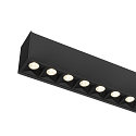 SLV Loftlampe GLENOS� PRO UGR < 19, egnet til VDU-arbejdsstationer IP20, sort, lakeret d�mpbar