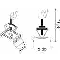 SLV Lysb�nd system fastg�relse EASYLIGHT CSK FT BK, sort