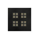 Gitterlampe PAVANNO 600 DALI DALI styrbar, CCT Switch, UGR < 19, multipower IP20, sort d�mpbar