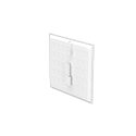 SLV Loftlampe PANEL P 595 45 ON-OFF >200LM/W UGR < 19, omskiftelig, multipower IP20, 21W 3530 - 6860lm 3000K 110� CRI 80