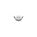 ceiling recessed luminaire DOWNLIGHT P 84 ON-OFF rigid, impact resistant, multipower, wired through IP54, white 