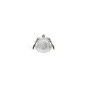 SLV ceiling recessed luminaire DOWNLIGHT P 84 ON-OFF rigid, impact resistant, multipower, wired through IP54, white 