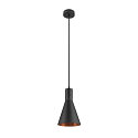 SLV Pendel LALU� SET CONE 15 E27 IP20, sort d�mpbar