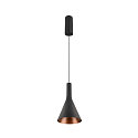 SLV Pendel LALU� SET CONE 15 IP20, sort d�mpbar