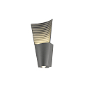 Udend�rs wall luminaire RASTERLYS WL UP/DOWN direkte / indirekte, konisk, havluftbestandig IP65, antracit d�mpbar
