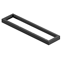 monteringsramme PANEL P | PAVANNO, sort