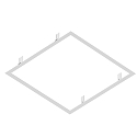 mounting frame PANEL P | PAVANNO, white
