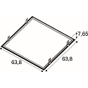 SLV Monteringsramme PANEL P | PAVANNO, sort