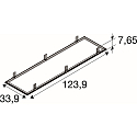 SLV Monteringsramme PANEL P | PAVANNO, sort