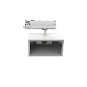 3-faset spot TRACKSPOT P svingbar IP20, hvid 