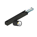 spot EASYLIGHT suitable for VDU workstation IP20, black dimmable