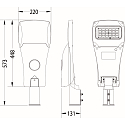 Mastlampe STREET A MICRO IP66