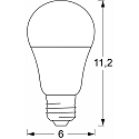 SLV WIFI LED Smart light bulb ZigBee controllable E27 9W 806lm 2700K 180° dimmable opal