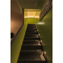 Indbygningslampe FRAME CURVE LED alu-gr� LED varmhvid