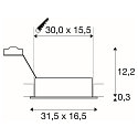Indbygningsspot NEW TRIA II, ES111