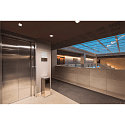 SLV VERLUX, Indbygningslampe, LED, 3000K, mat hvid, 8,5x8,5 cm, 10W