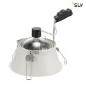 SLV Recessed luminaire HORN-T QPAR111, GU10, 230V, white