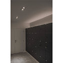 SLV Indbygningsspot NEW TRIA ES111 2 SQUARE, 2xGU10, 230V, inkl. Clip fjedre, hvid