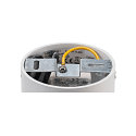SLV Loftlampe TRILEDO ROUND CL P�bygningslampe Downlight, LED, 6W, 38�, 3000K, inkl. netdel, hvid