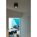 Ceiling luminaire TRILEDO SQUARE CL Surface mount luminaire Downlight, LED, 6W, 38�, 3000K, incl. driver, white