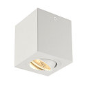 Loftlampe TRILEDO SQUARE CL P�bygningslampe Downlight, LED, 6W, 38�, 3000K, inkl. netdel, hvid