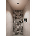LED Indbygningslampe PATTA-I, rund, 12W, COB LED, 38�, 3000K, IP65, inkl. netdel