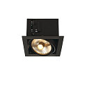Indbygningsspot KADUX 1 ES111 Downlight, GU10, 230V, sort
