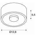 SLV LED Loftlampe OCCULDAS 13 LED, hvid, 15W, 3000K