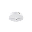 Loftroset FITU 1er Rosette, rund, inkl. Tr�kaflastning, hvid