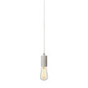 SLV Pendel FITU PD, E27, l�ngde 9.1cm, pendul 500cm, med �ben kabelende, hvid