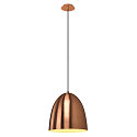 Pendel PARA CONE 30, rund, E27, max. 60W, b�rstet kobber