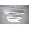 SLV LED Pendant luminaire MEDO RING 60 LED, 35W, 105, 3000K, white