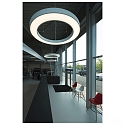 LED Pendel MEDO RING 90 LED, 58W, 105�, 3000K, sort
