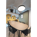 SLV LED Loftlampe MEDO 90 LED Pendel, 120W, 120�, 3000K, sort