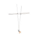 WIRELAMPE, til TENSEO 12 Volt wiresystem, QR-C51, chrom
