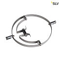SLV QRB, Wire luminaire for TENSEO low-voltage wire system, QR111, swiveling, chrome