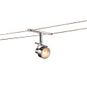 SALUNA, Wirelampe til TENSEO 12 Volt wiresystem, QR-C51, chrom
