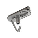 Adapter til 1-Faset 230 volt str�mskinne, elektriske, med Hook, alu-gr�