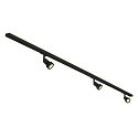 SLV 1 Faset 230 v s�t inkl. 3x PURI Spot og 3x LED GU10 Lyskilde og Tilbeh�r, sort