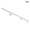 SLV 1 Phase-High voltage-Set incl. 3x PURI Spot and 3x LED GU10 lamps/bulbs and accessory, white