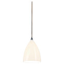 SLV Pendel TONGA IV sk�rm hvid