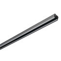 3-faset skinne 1 meter, alu-gr� eloxeret