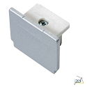  EUTRAC Endcap for 3-Phase High voltage Track, silver grey