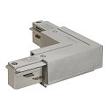 90� modul til 3-faset 230 v skinne, indvendig jord, EckTilslutningskabel 2, alu-gr�