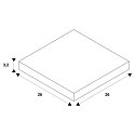  x samlestykke til 3-faset 230 v skinne, alu-gr�