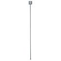 EUTRAC pendeloph�ng 1,2 m starr til 3-faset 230 v skinne, alu-gr�